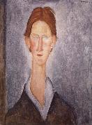 Amedeo Modigliani Young man USA oil painting artist